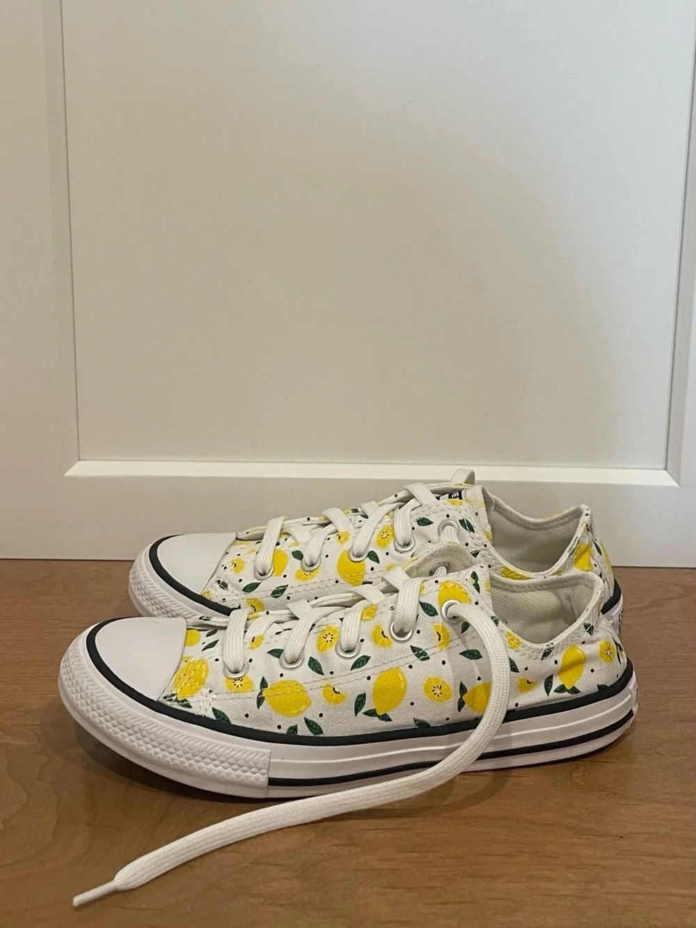 Converse Chuck Taylor All Star Lemon Print Low Top Sneakers